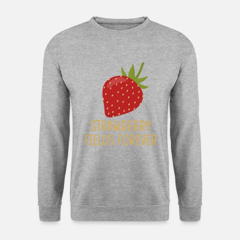 Strawberry Fields Forever - Unisex Sweatshirt - salt & pepper