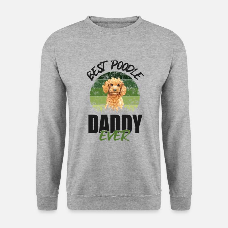 Poodle - Unisex Sweatshirt - salt & pepper
