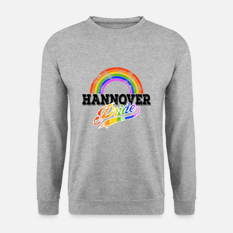 Pride Hannover - Unisex Pullover - Weißgrau meliert