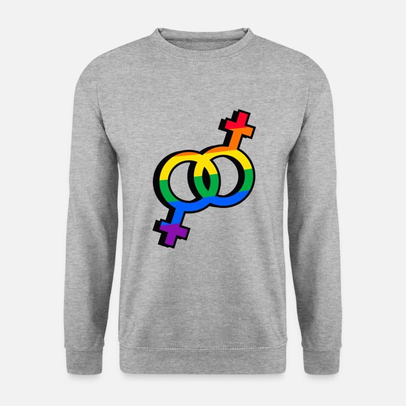 Pride - Unisex Pullover - Weißgrau meliert