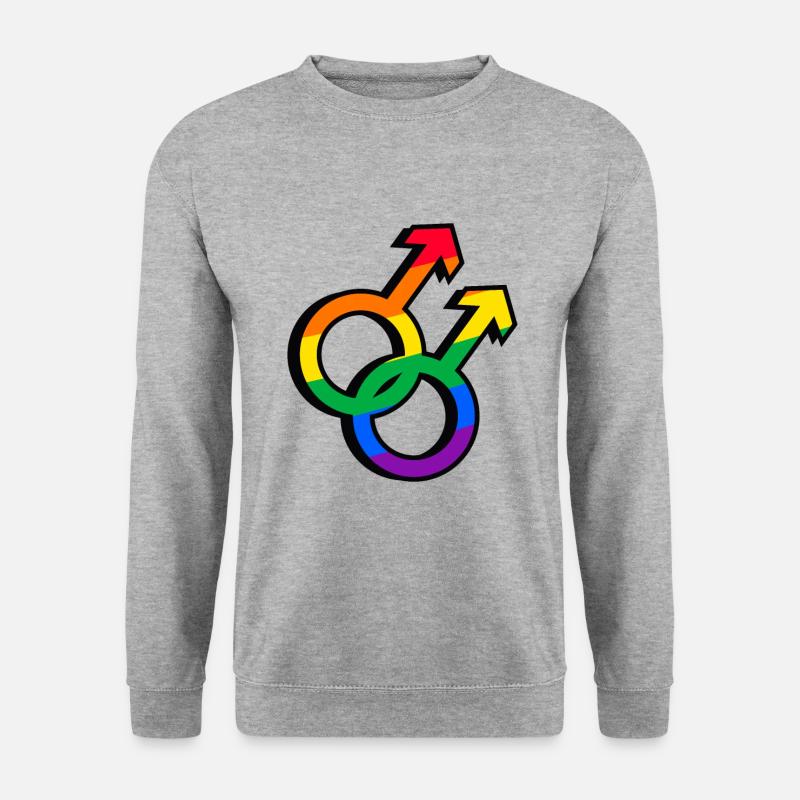 Pride - Unisex Pullover - Weißgrau meliert