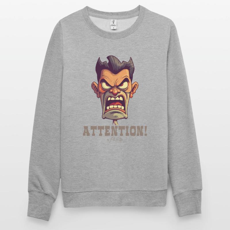 Drill Sergeant Instructor, Attention! Unisex Sweatshirt