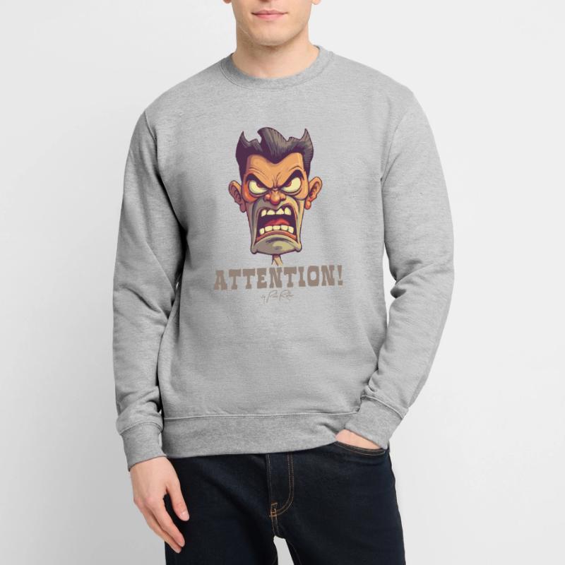 Drill Sergeant Instructor, Attention! Unisex Sweatshirt