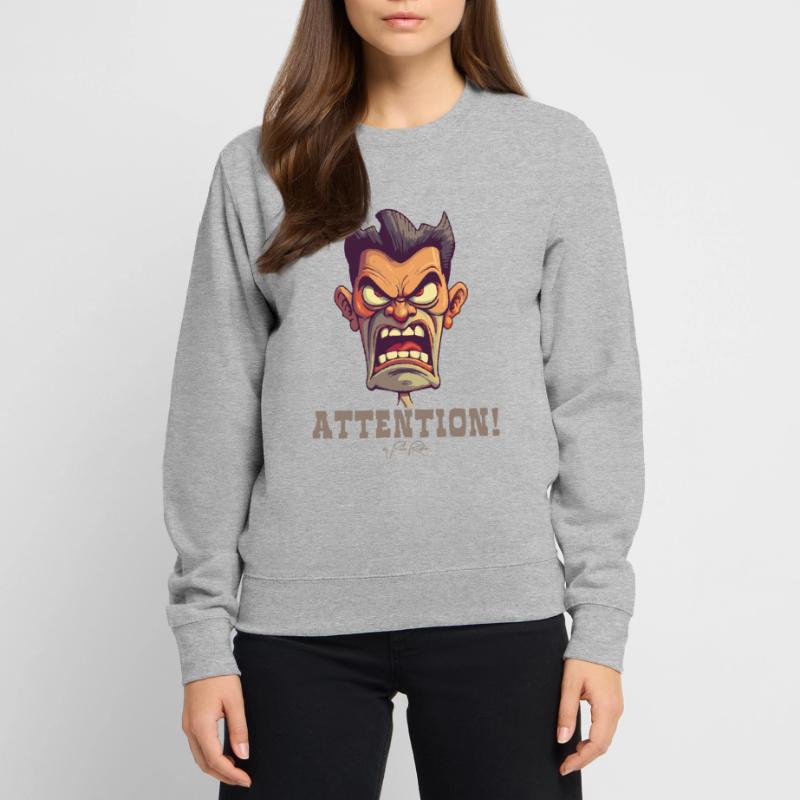 Drill Sergeant Instructor, Attention! Unisex Sweatshirt