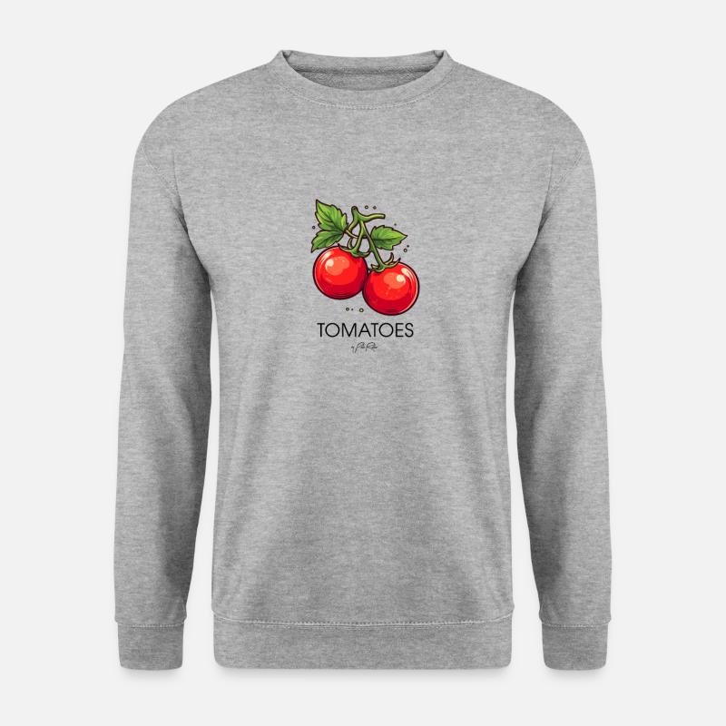 Simple tomatoes - Unisex Sweatshirt - salt & pepper