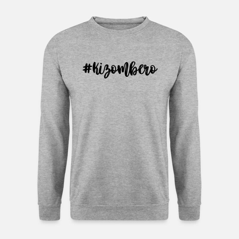 Kizombero Kizomba - Unisex Pullover - Weißgrau meliert