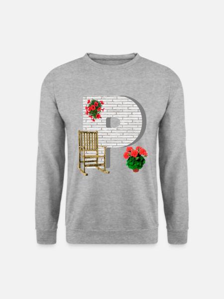 garden p - Unisex Sweatshirt - salt & pepper