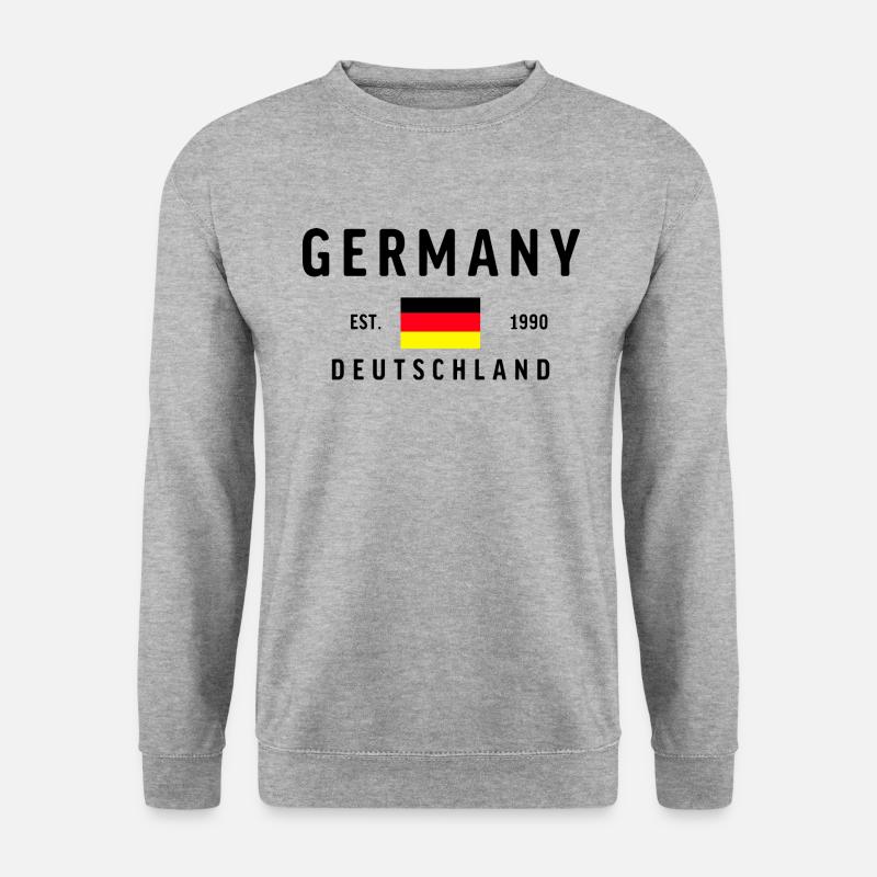 Germany Est 1990 Classic - Unisex Sweatshirt - salt & pepper