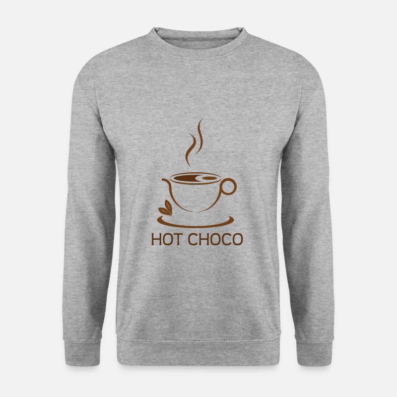 chocolate, hot choco - hot chocolate - Unisex Sweatshirt - salt & pepper