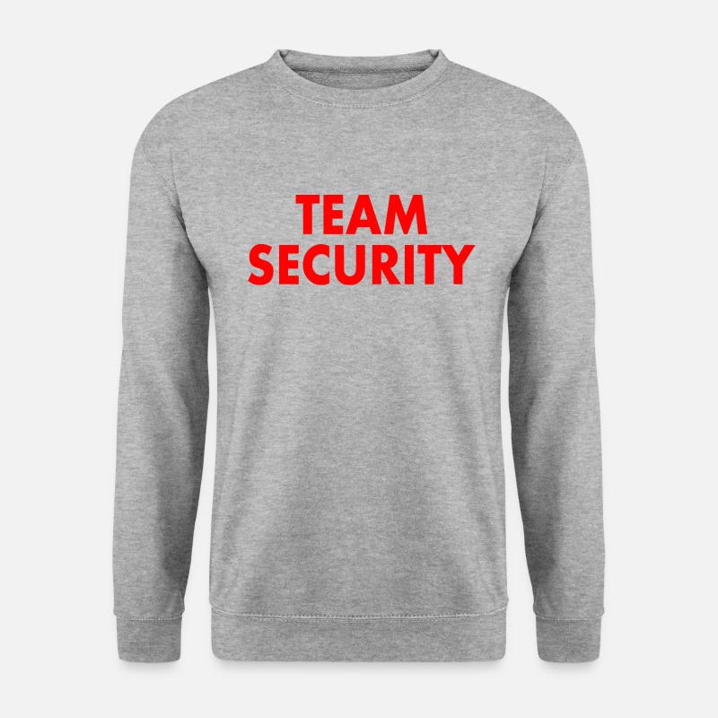 Team security - Unisex Sweatshirt - salt & pepper