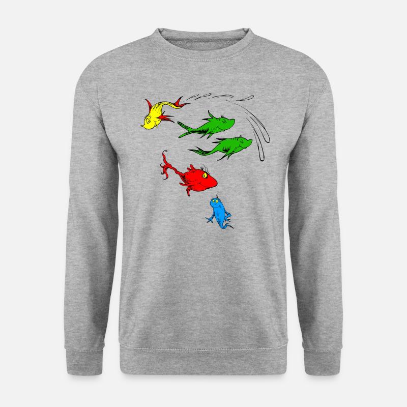 Fish Graphic - Unisex Sweatshirt - salt & pepper