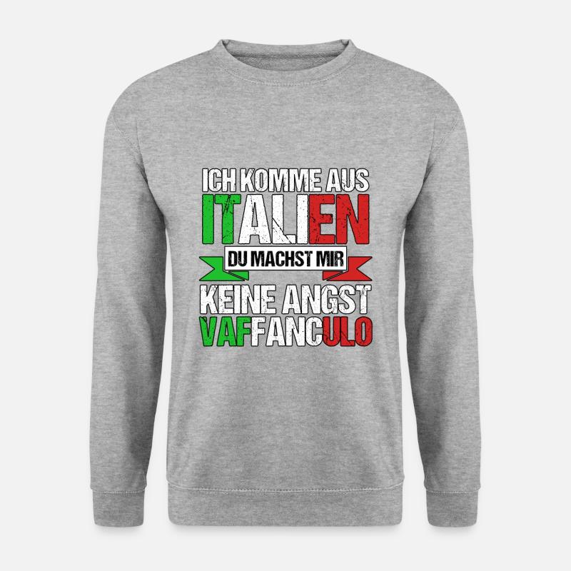 Italy Italian Vaffanculo - Unisex Sweatshirt - salt & pepper