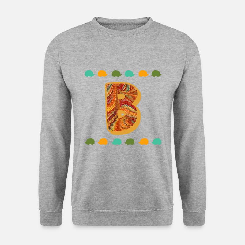 Hérisson E 22 B - Sweat-shirt Unisexe - gris chiné