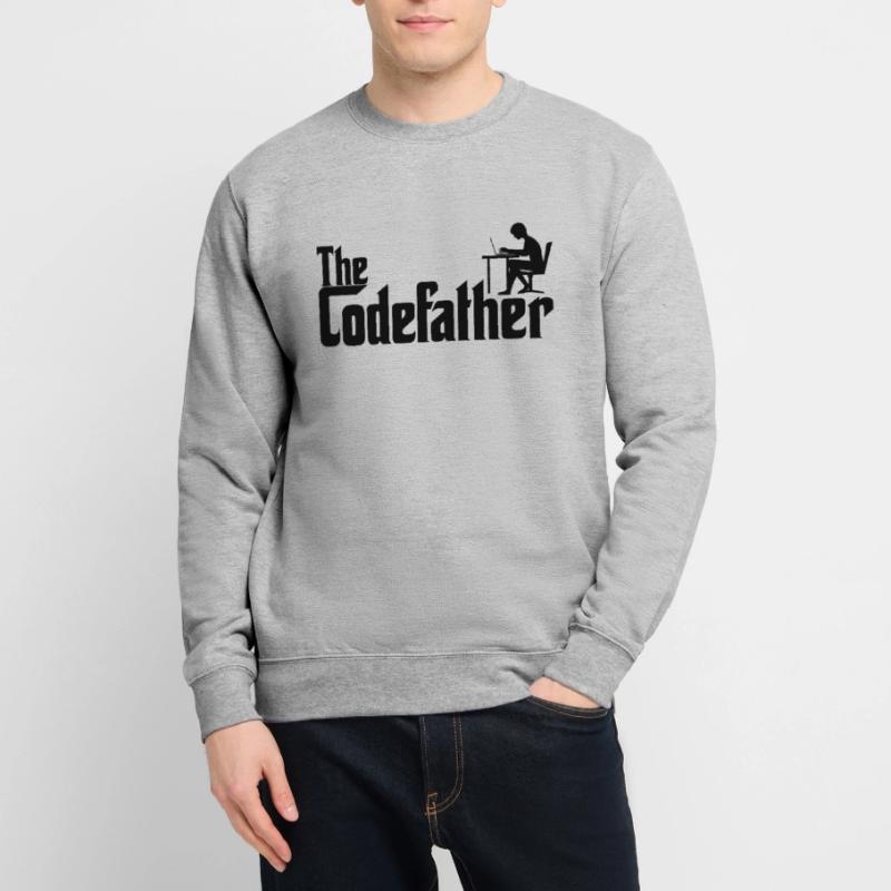 Informatiker Programmierer Codefather Coder Coding Unisex Pullover