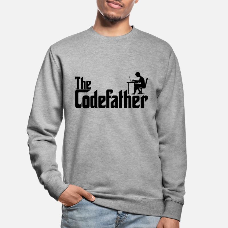 Informatiker Programmierer Codefather Coder Coding Unisex Pullover