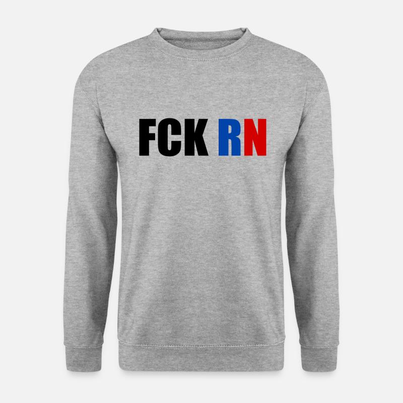 Fck rn - Unisex Sweatshirt - salt & pepper