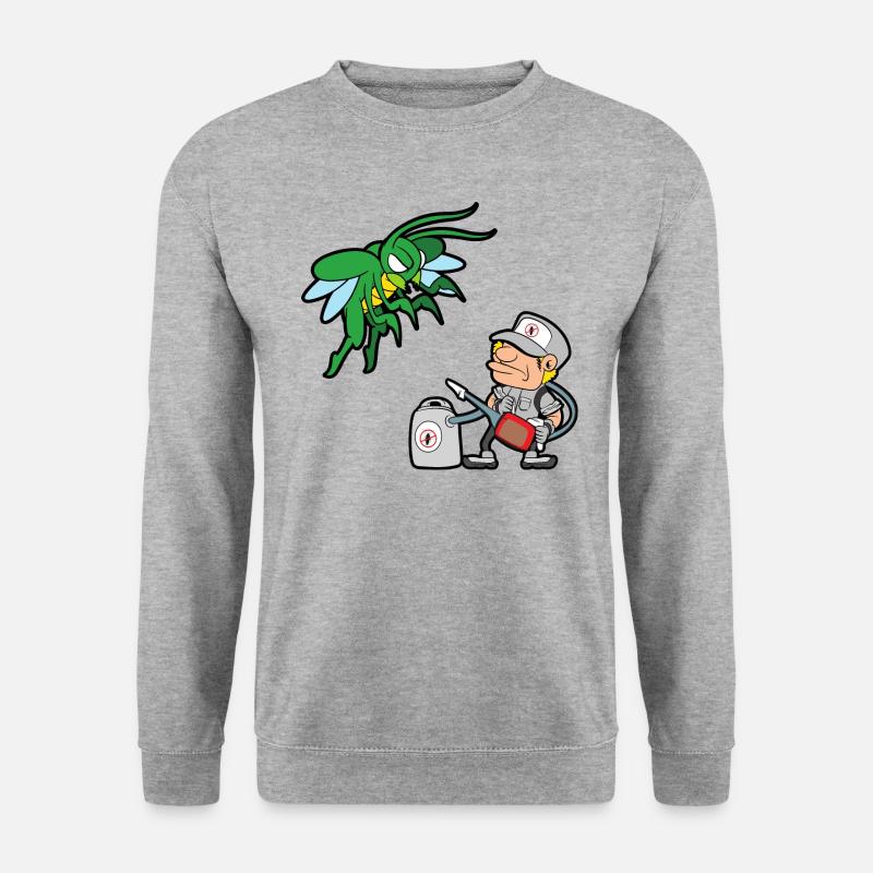 Exterminator pest control - Unisex Sweatshirt - salt & pepper