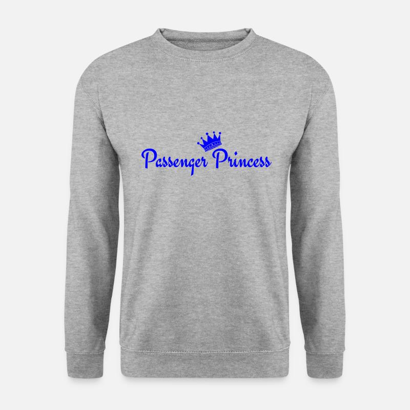 Passagier - Unisex Pullover - Weißgrau meliert