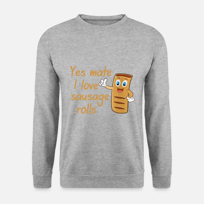 Sausage Rolls - Unisex Sweatshirt - salt & pepper