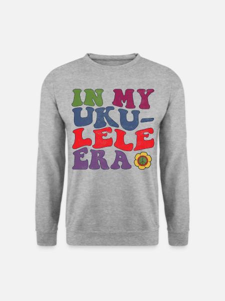 In my Ukulele Era - Unisex Sweatshirt - salt & pepper