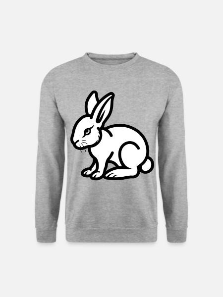 Bunny Easter - Unisex Sweatshirt - salt & pepper