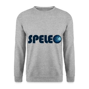 Speleo-Höhlenforschung - Höhlenhöhlenforschung Speläologie - Unisex Pullover - Weißgrau meliert - Vorne - Alina (178cm) & Michal (187cm)