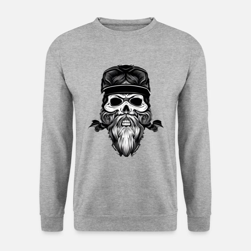 Hardcore Biker - Unisex Sweatshirt - salt & pepper