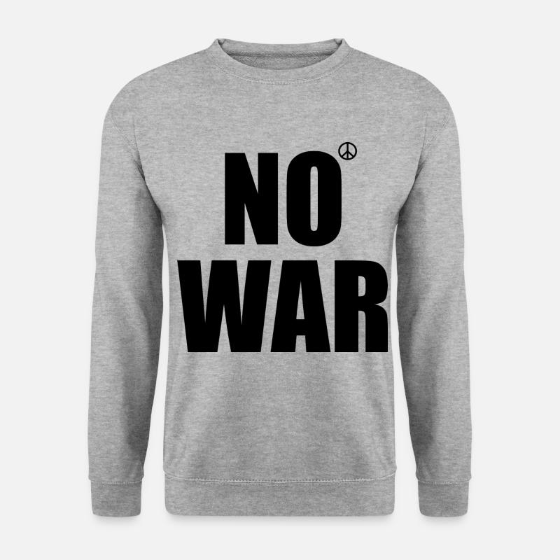 No war - Unisex Sweatshirt - salt & pepper