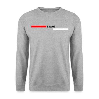 BEUTE - Unisex Pullover - Weißgrau meliert - Vorne - Alina (178cm) & Michal (187cm)