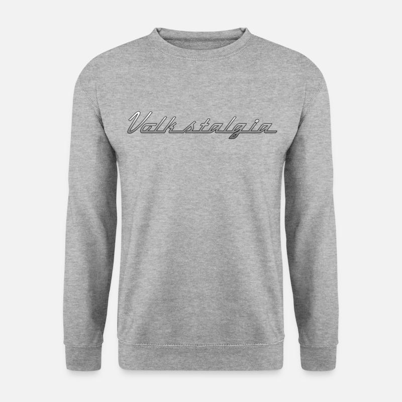 Volkstalgia text - Unisex Sweatshirt - salt & pepper