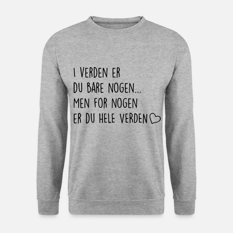 Devis - Sweat-shirt Unisexe - gris chiné