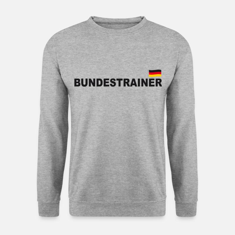 Germany coach - Unisex Sweatshirt - salt & pepper