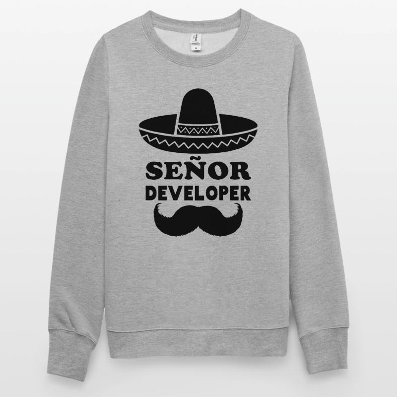 Señor Developer for Programming & Senior Developer Sweat-shirt Unisexe