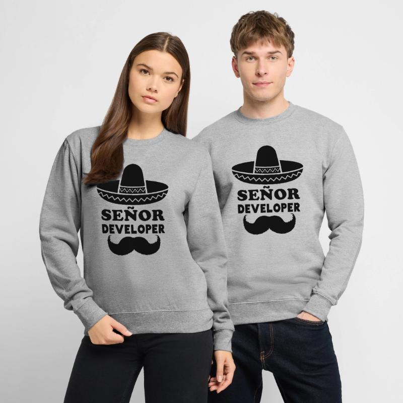 Señor Developer for Programming & Senior Developer Sweat-shirt Unisexe