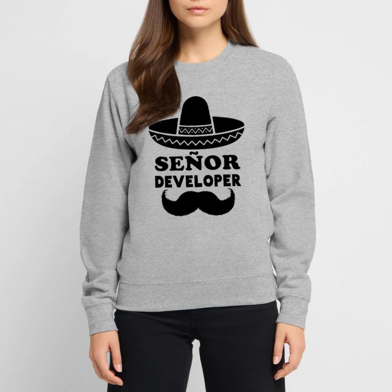 Señor Developer für Programmier & Senior Developer Unisex Pullover