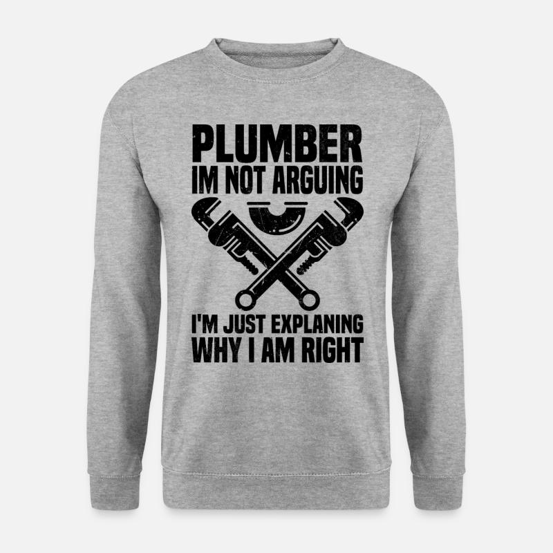 Plumber - Unisex Sweatshirt - salt & pepper