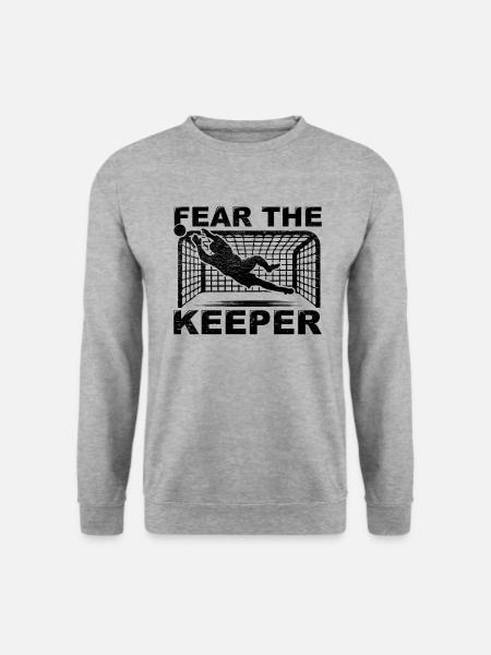Goalkeeper, Goalkeeper, Gloves, Glittering Parade, Pride - Unisex Sweatshirt - salt & pepper