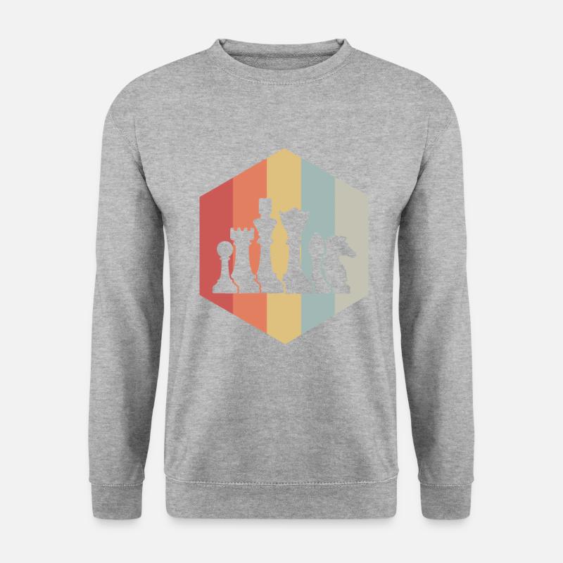 chess - Unisex Sweatshirt - salt & pepper