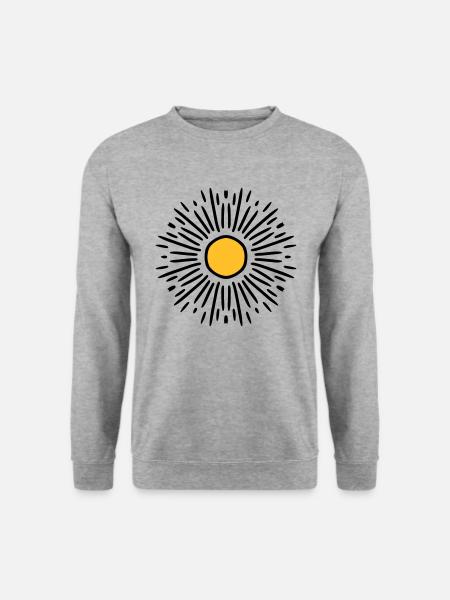 Sun - Unisex Sweatshirt - salt & pepper