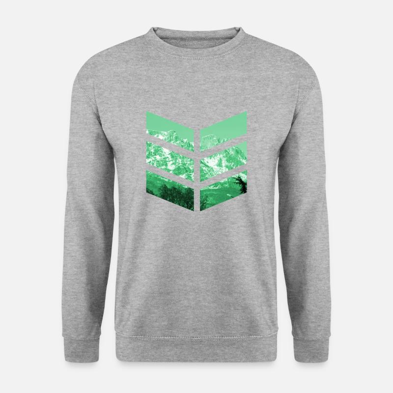 Mountain - Unisex Sweatshirt - salt & pepper