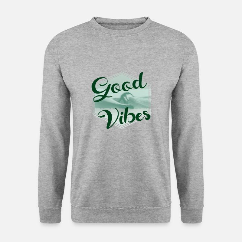 surfing - Unisex Sweatshirt - salt & pepper