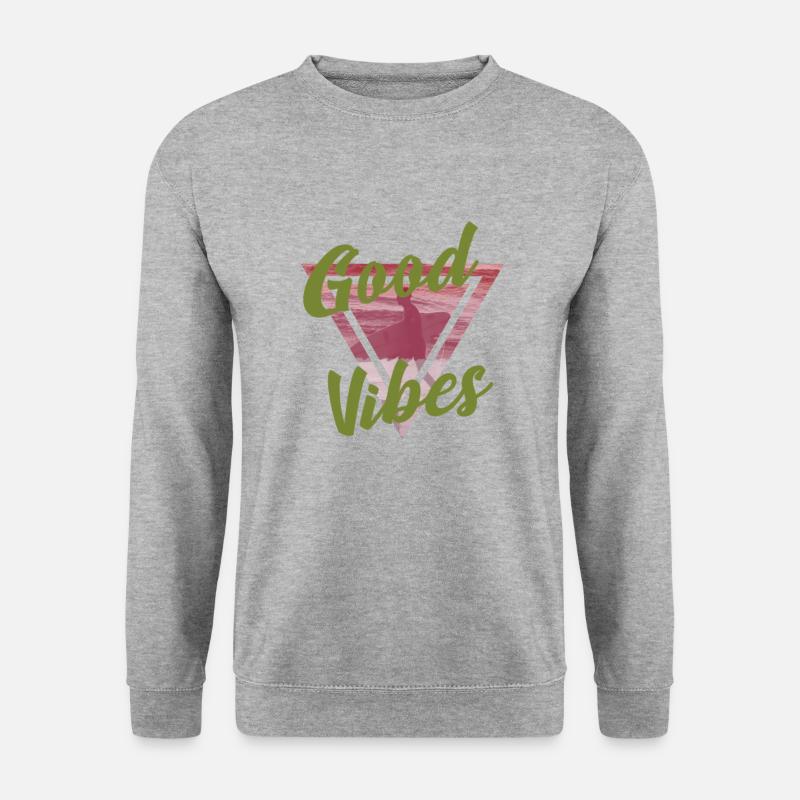 surfing - Unisex Sweatshirt - salt & pepper