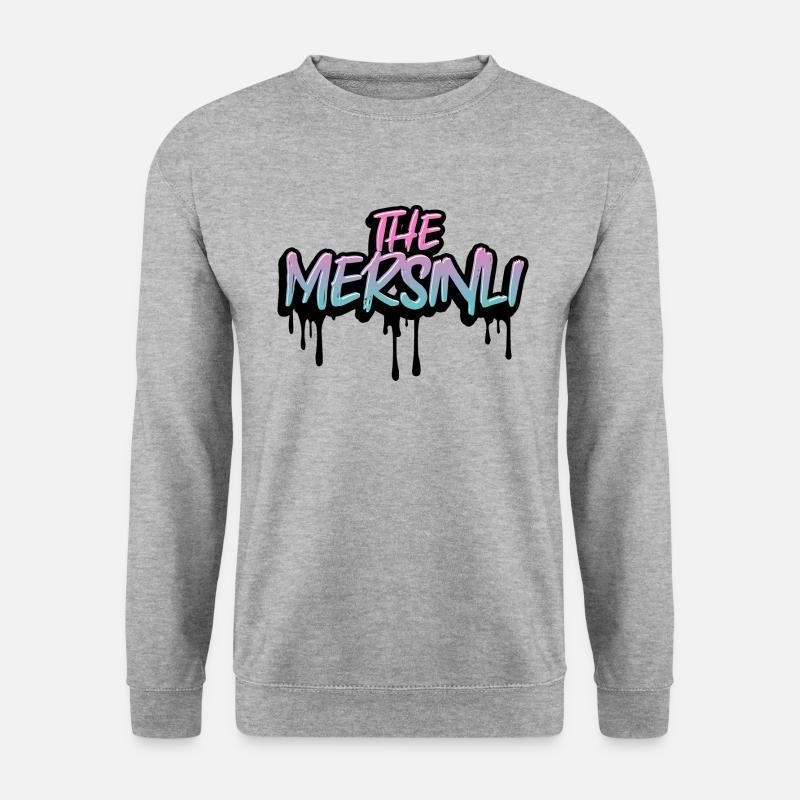 The Mersinli - Unisex Pullover - Weißgrau meliert