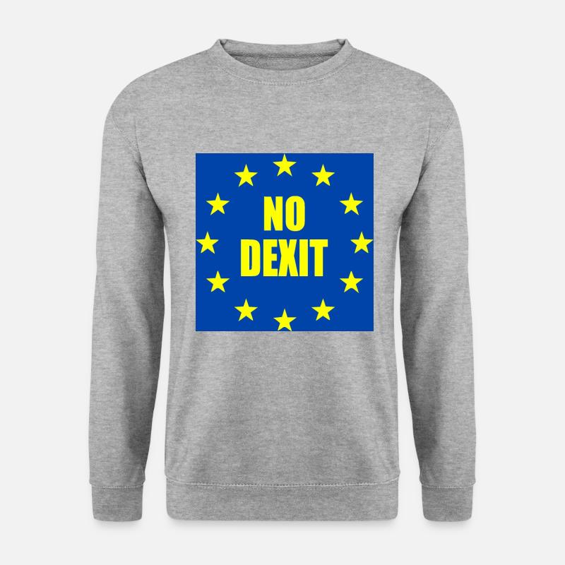 No dexit - Unisex Sweatshirt - salt & pepper