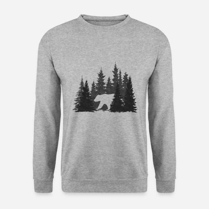 Bear - Unisex Sweatshirt - salt & pepper