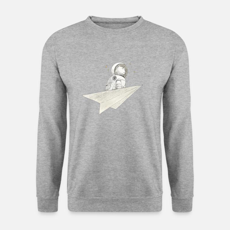 Catstronaut - Unisex Sweatshirt - salt & pepper