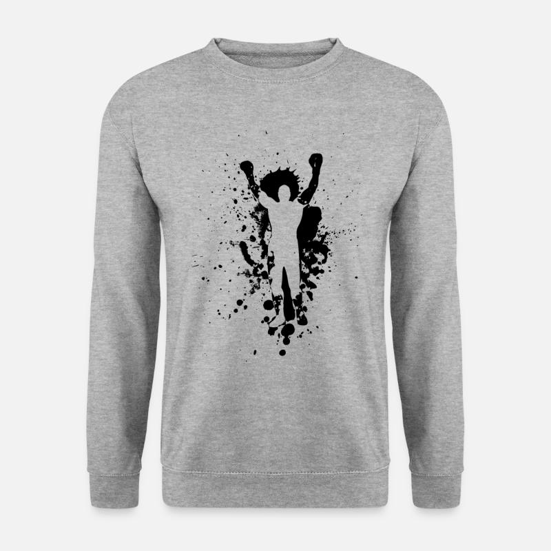 Boxer Black - Unisex Sweatshirt - salt & pepper