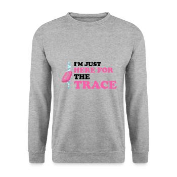 Conception de fabrication de savon pour les conceptions de fabricants de savon - Sweat-shirt Unisexe - gris chiné - Devant - Alina (178cm) & Michal (187cm)