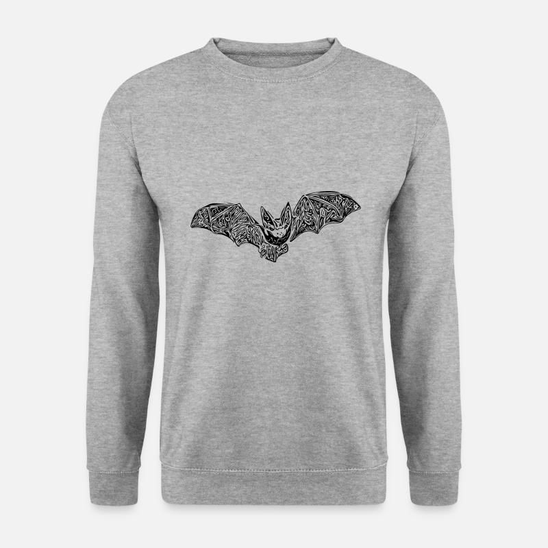Incredibly cute bat - Unisex Sweatshirt - salt & pepper