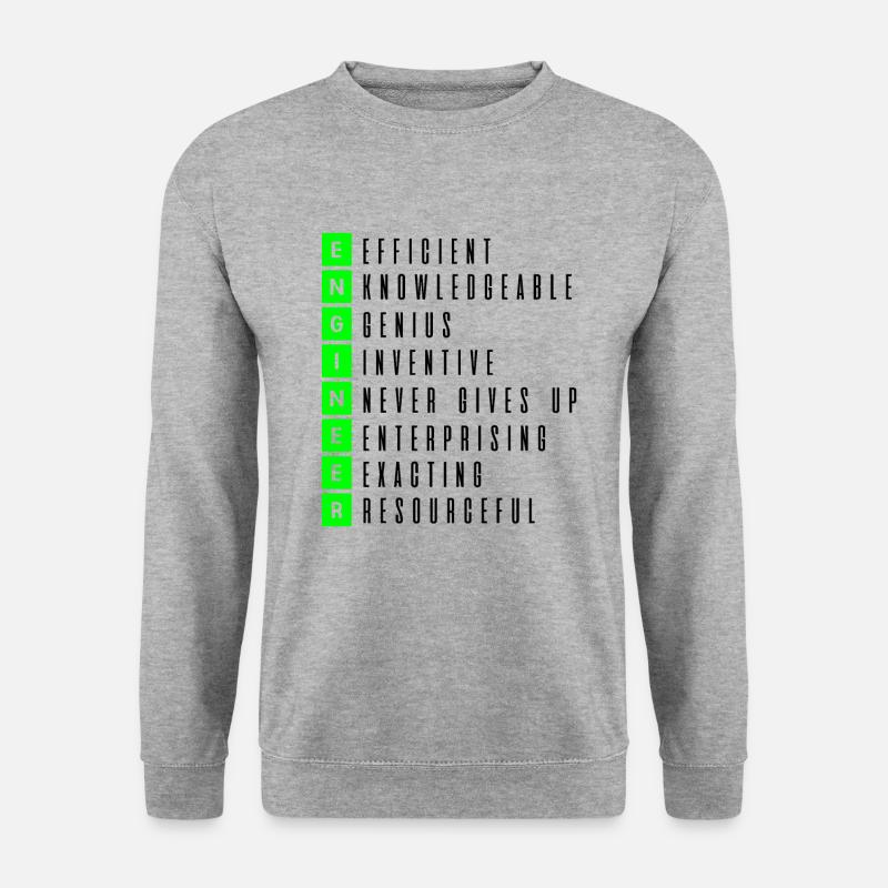 engineer - Unisex Sweatshirt - salt & pepper